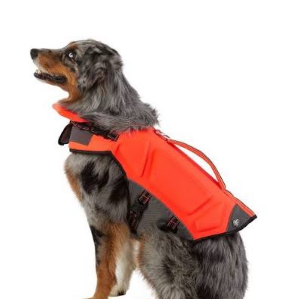 Arcadia Trail High Visibility Dog Life Jacket - coral Large and XL - Picture 2 of 5